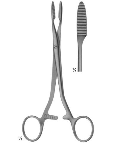 Vessel Clips, Bulldog Clamps Haemostatic Forceps