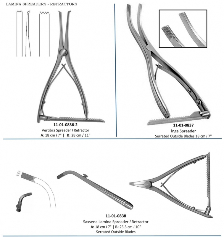 LaUJna Spreaders Retrators