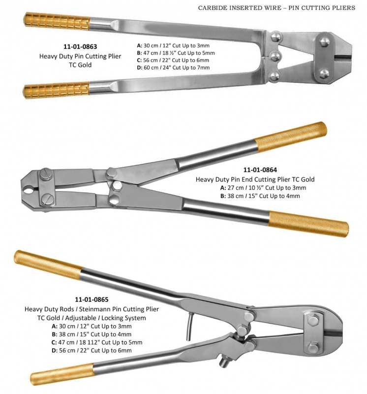 Carbide Inserted Wir Pin Cutting Pliers