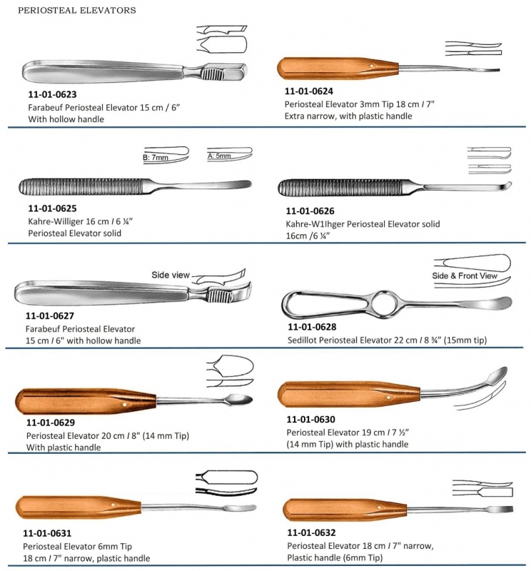 Periosteal Elevators