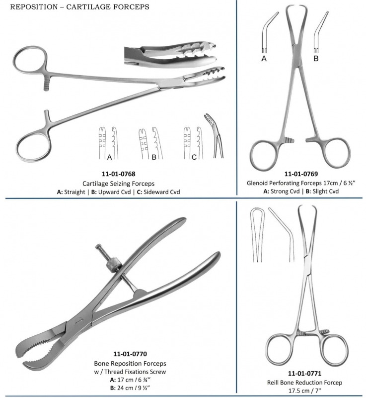 Reposition Cartilage Forceps