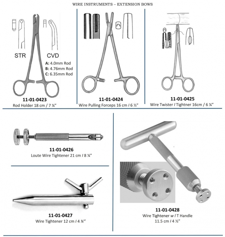 Wire instruments Extension Bows