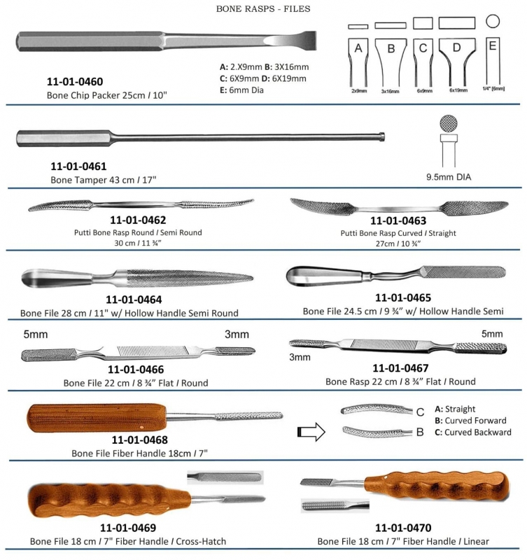 Bone Rasps Files