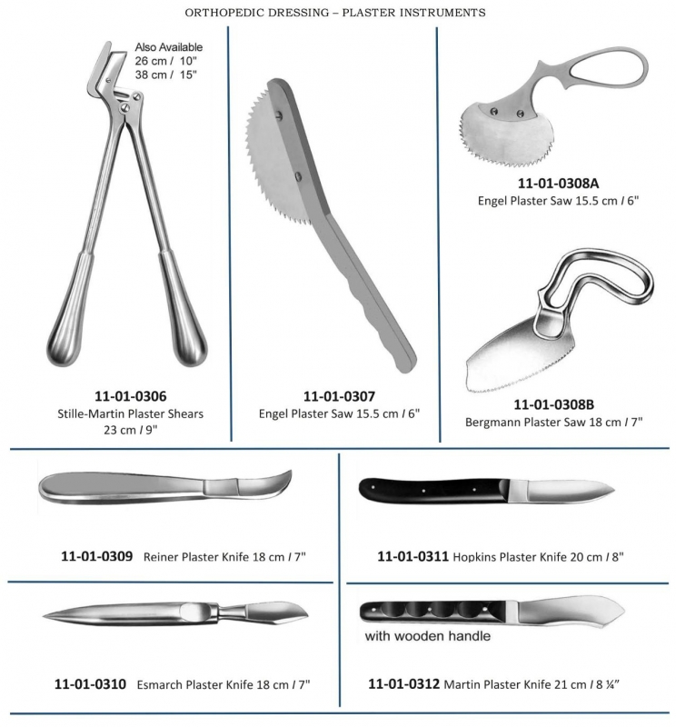 Dressing Plaster Instruments