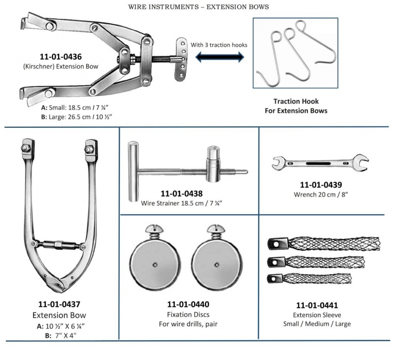 Wire instruments Extension Bows